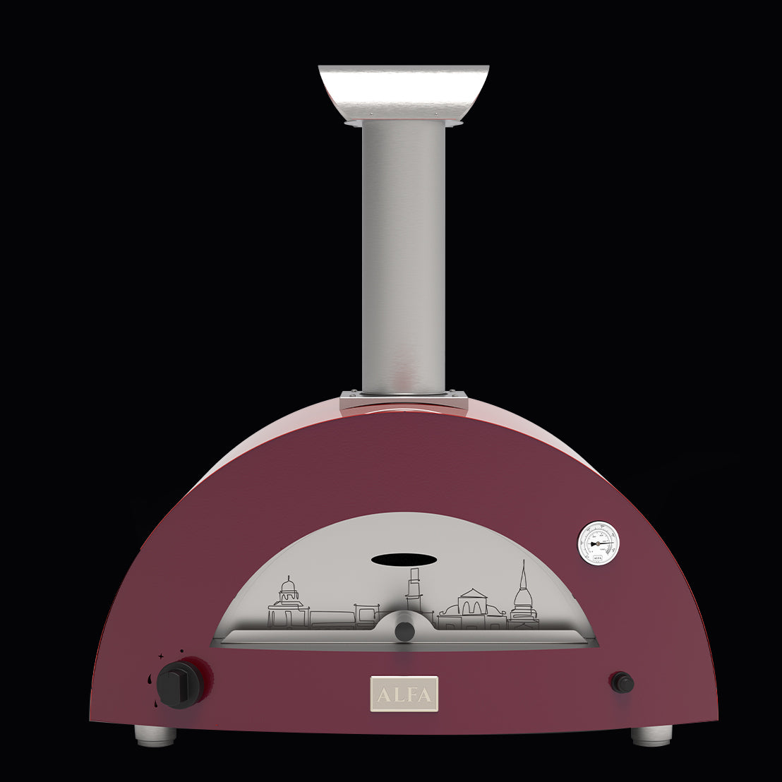 maroon-oven - lothehandverk